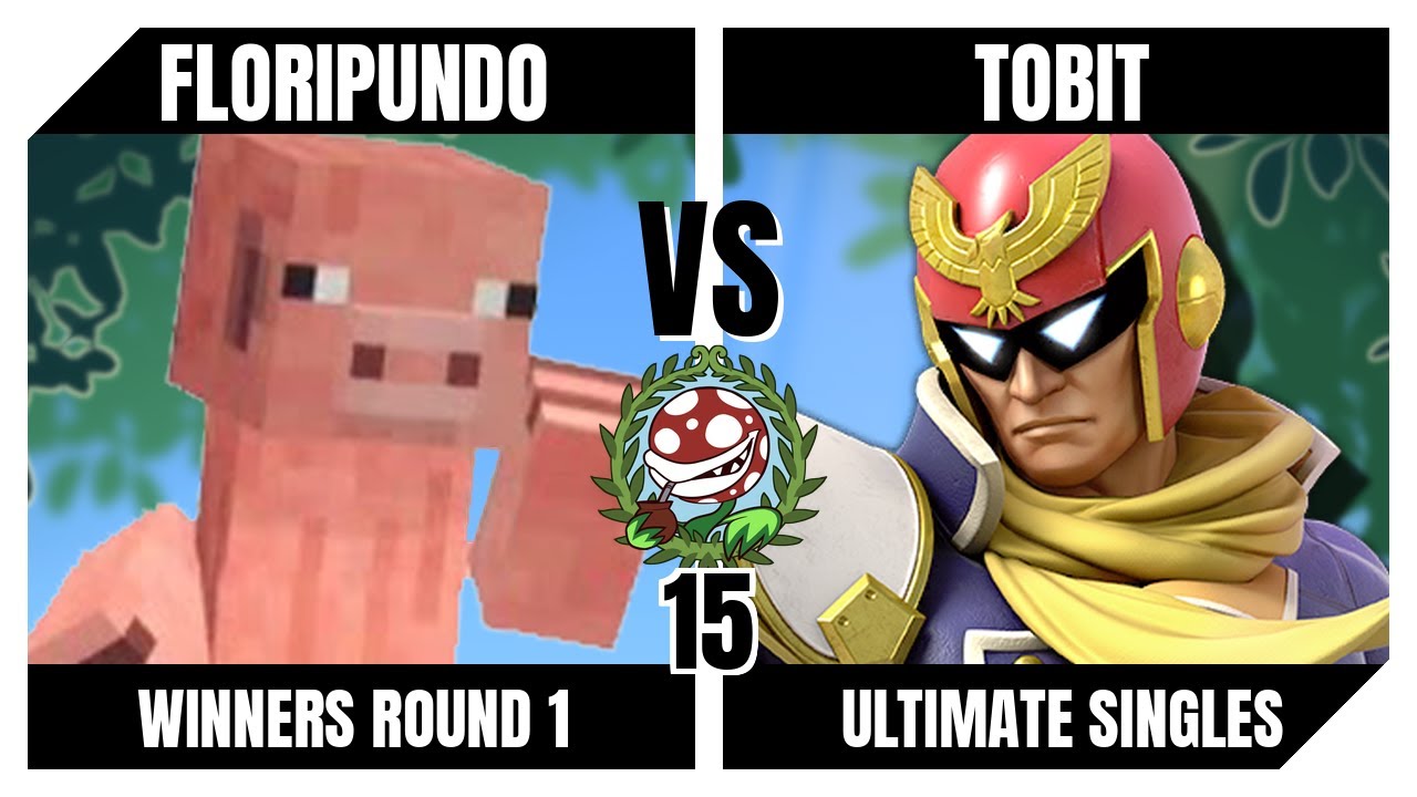 Piranha Garden 15 Winners Round 1 - Floripundo (Mii Brawler) Vs. TobiT (Captain Falcon) SSBU