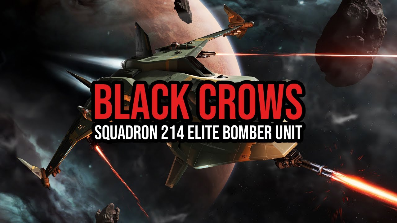 Star Citizen Squadron 214: Black Crows Elite Combat Unit