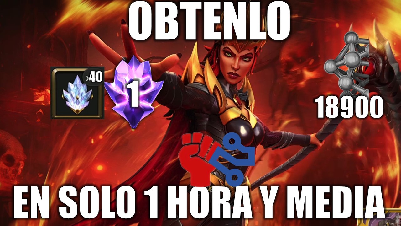 OBTEN 40 CRISTALES GRACIA +CRISTAL DE 7⭐+ Frag Cata basico 7 X SOLO 1 HORA en MISION SECUNDAR MCOC
