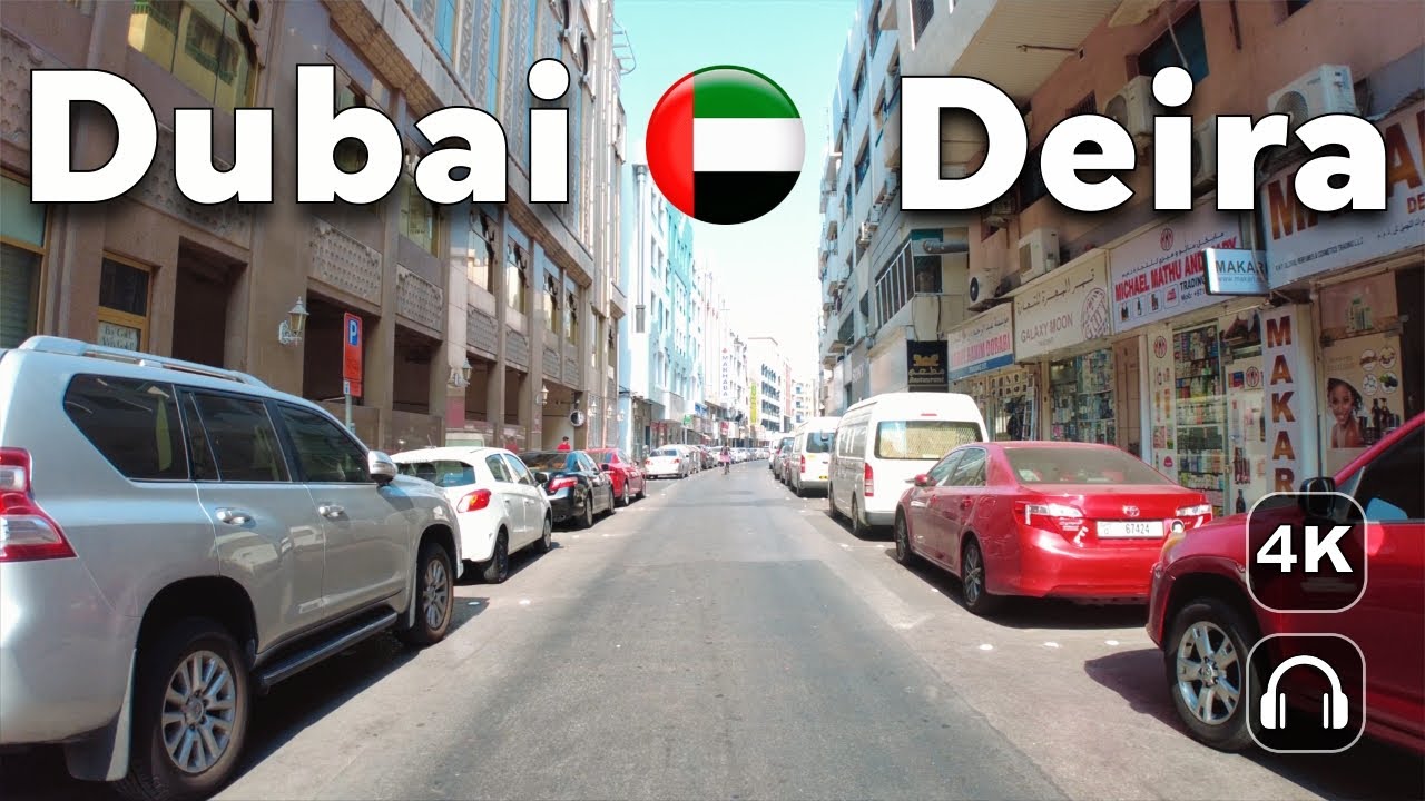 Deira walk  | 4K DUBAI