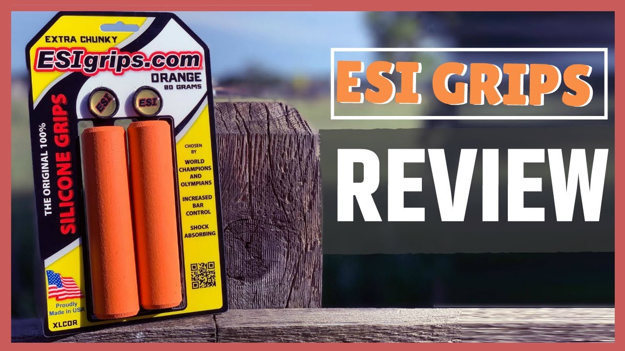 ESI Extra Chunky Mountain Bike Grips Install and Ride Review