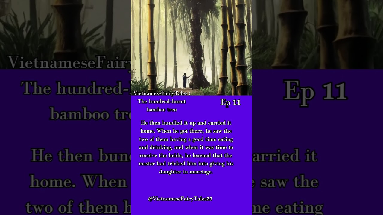 The hundred-burnt bamboo tree 11/17 , Vietnamese Fairy Tales