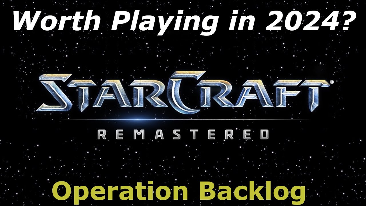 Starcraft Remastered Worth Playing in 2024? It's...Complicated. Remastered Campaign Review