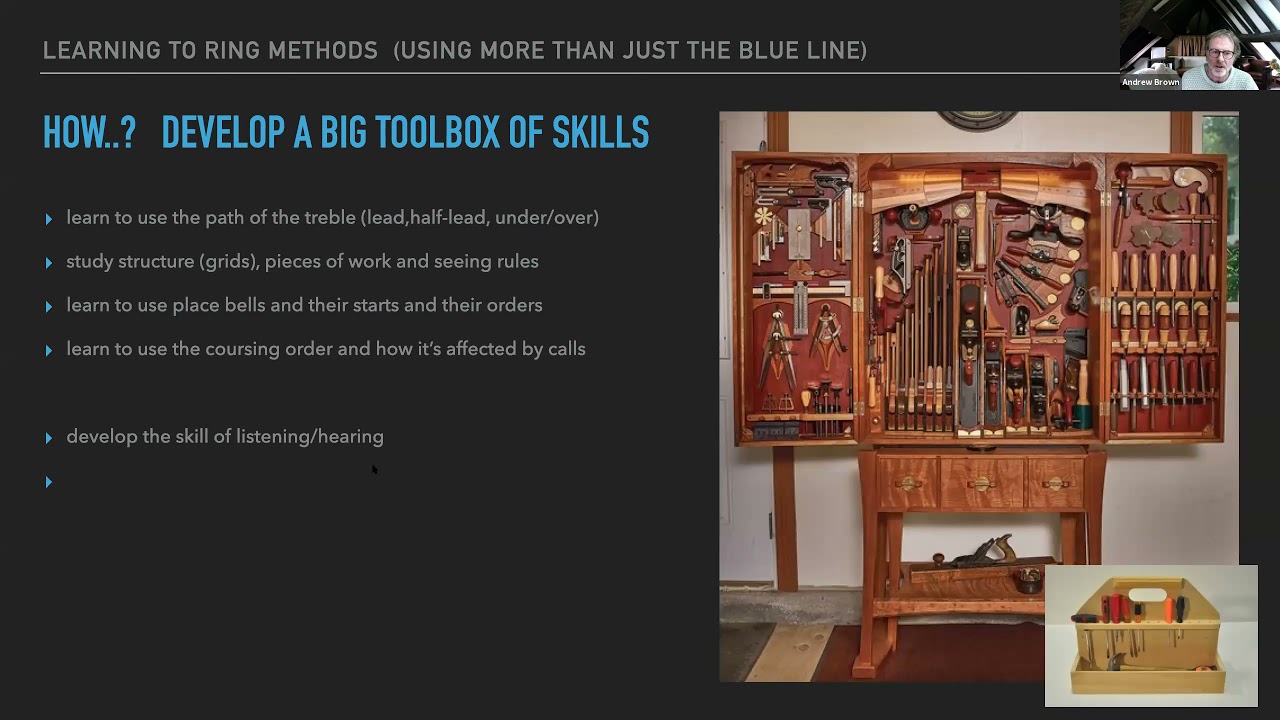 SMG Training Day 15 May 2021: 'Learning to ring methods using more than just the blue line'