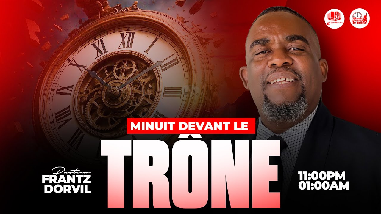 Minuit devant le trône | Pasteur Frantz Dorvil | 9 Mars 2026