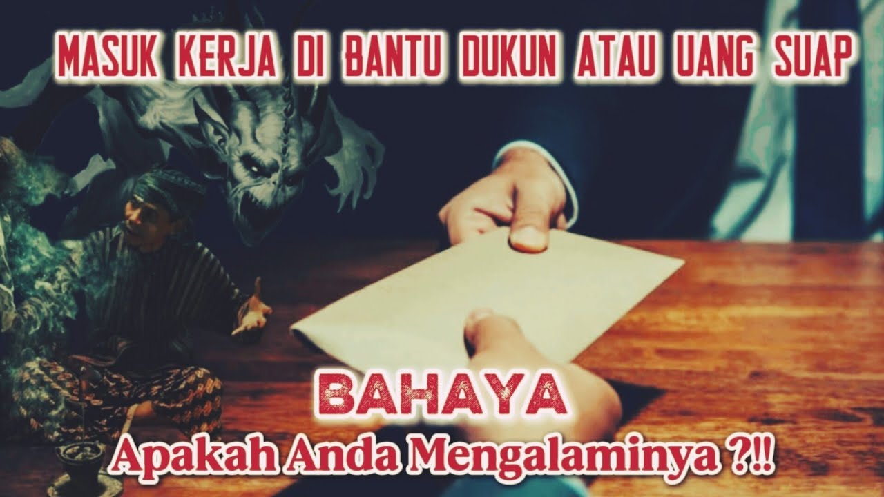 TERNYATA ‼️ Beginilah sejatinya efek masuk kerja hasil di bantu DUKUN atau hasil Uang Suap.