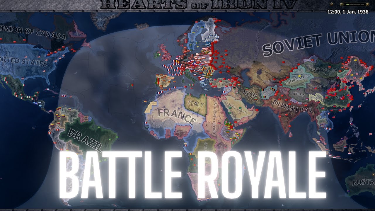 BATTLE ROYALE /HOI4 TIMELAPSE
