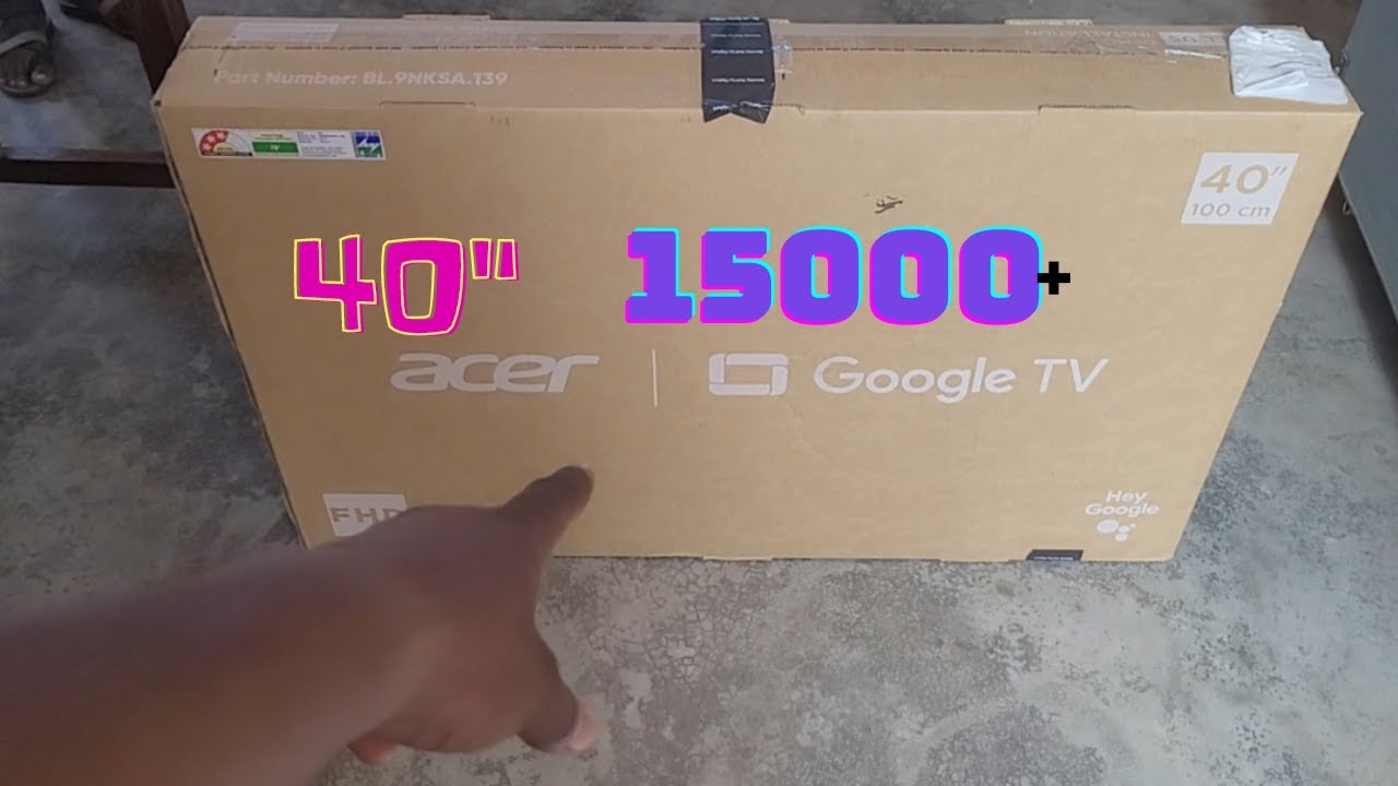 Acer 40 Inch Smart TV Unboxing: Discover the Future of Entertainment I series unboxing review demo