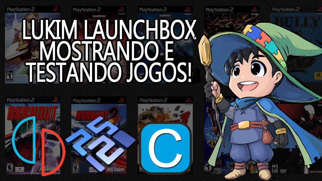 Lukim launchbox - Mostrando o Catálogo e Testando JOGOS