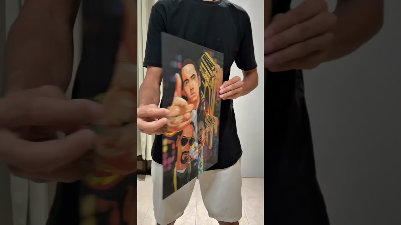 3D lenticular Hip Hop posters