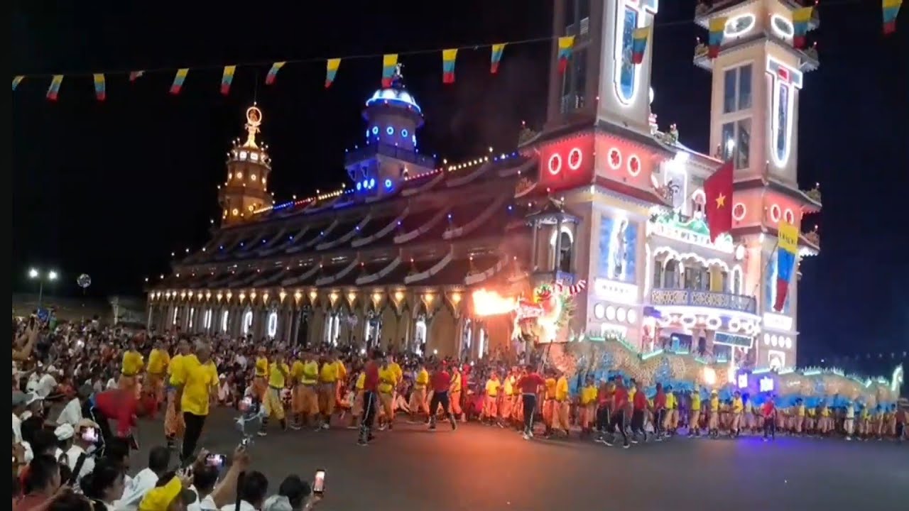 đại lễ đức chí tôn múa rồng nhan tây ninh#caodaitayninh