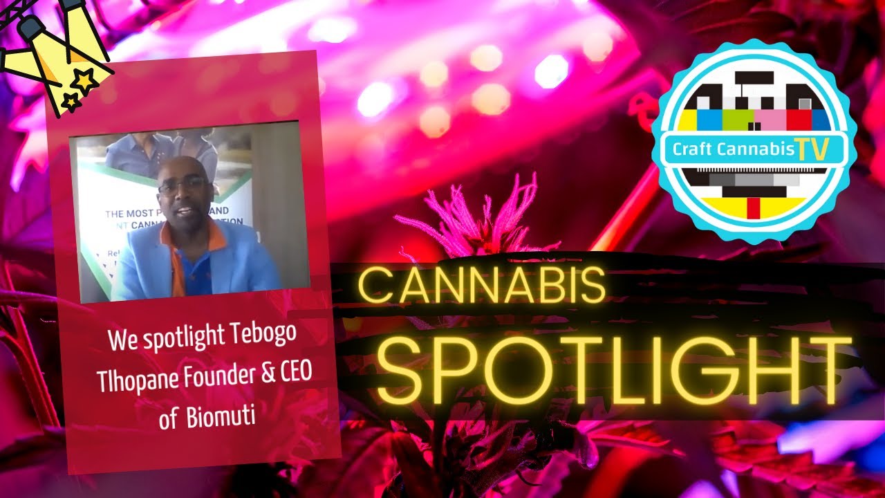 We spotlight Tebogo Tlhopane &ndash; Biomuti Founder & CEO - Craft Cannabis TV
