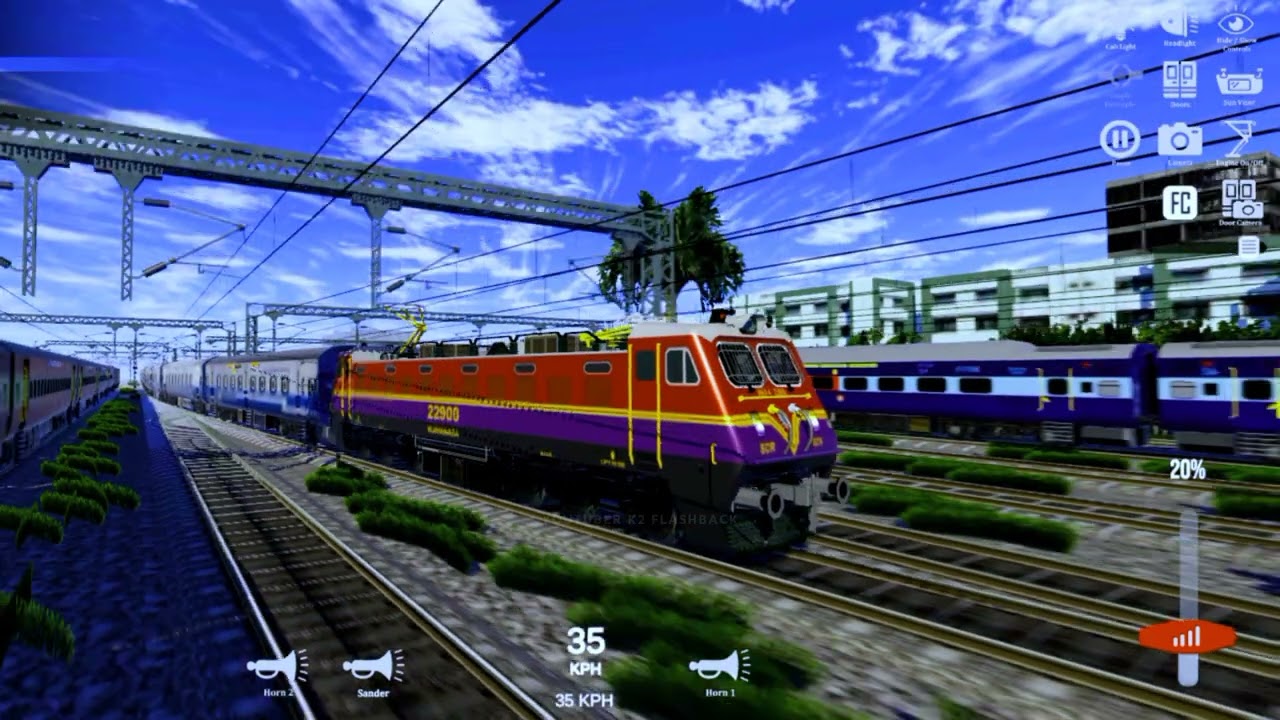 Jan Shatabdi Superfast Express Arriving Vasai Road - Railway Simulator India - 104 Episode