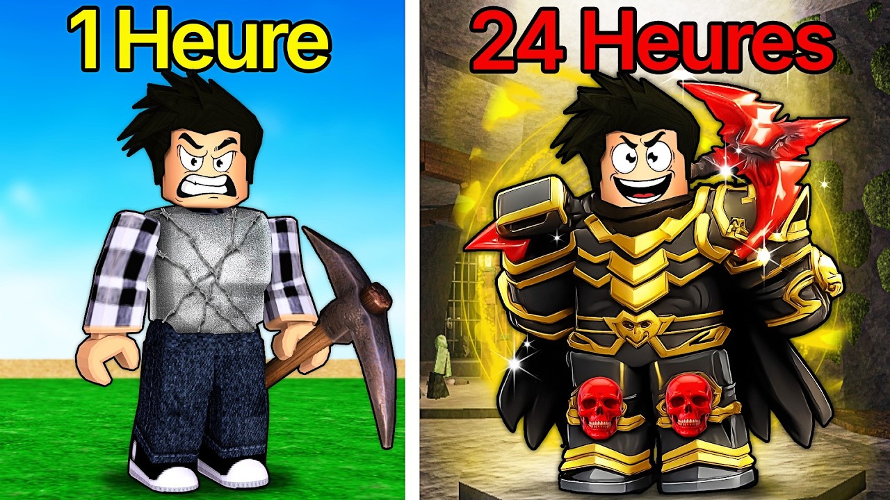 J'ai Pass&eacute; 24 Heures Sur Roblox The Forge