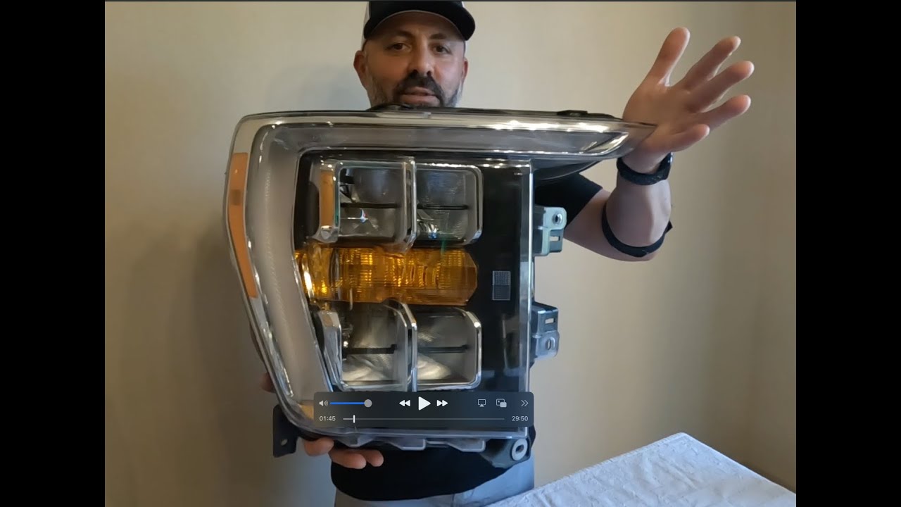 2021+ F150 LED DRL Outage Issue, Headlight Disassembly, Part 4