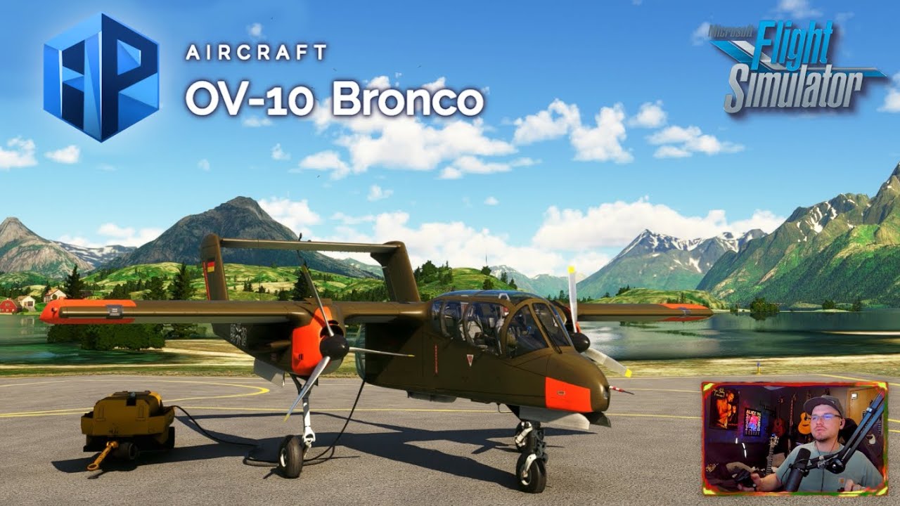 Azurpoly Bronco, Better Than Freeware? Quick Review Flight, Systems Overview #bronco #ov-10