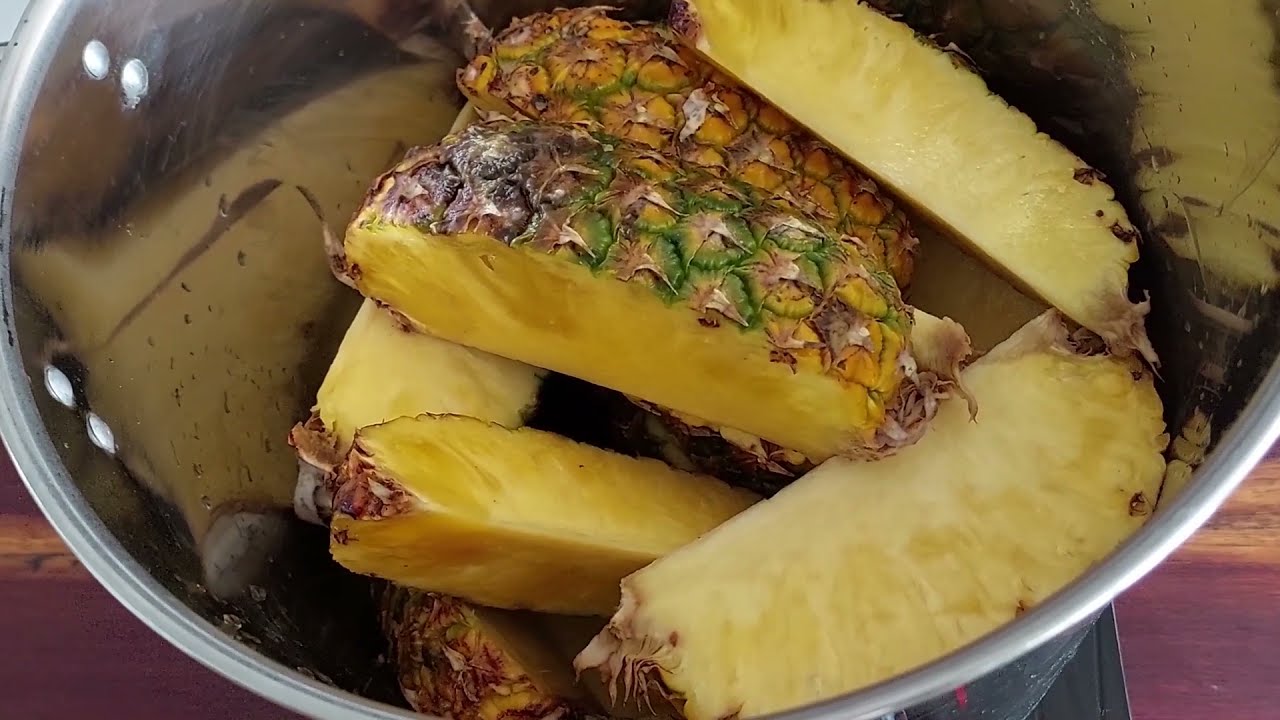 Aguardiente de Piña Cocida, Experimento