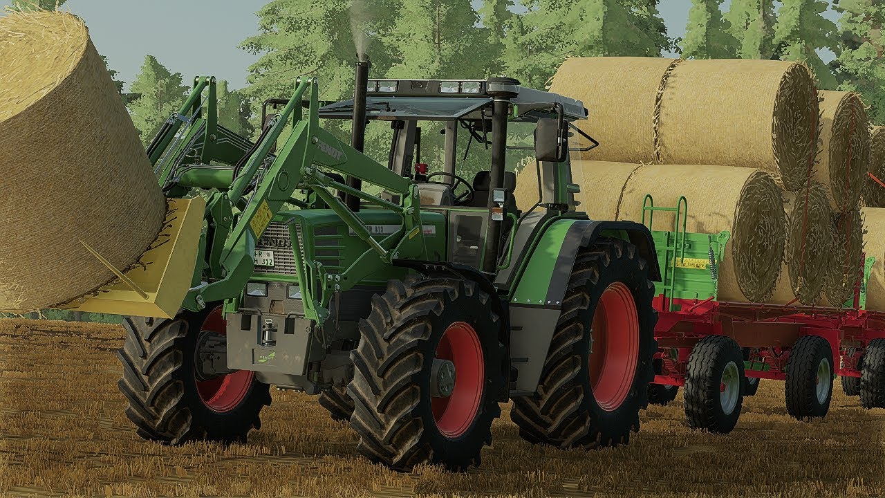 [LS22] Timelapse I Rehbach #2 Ballen fahren