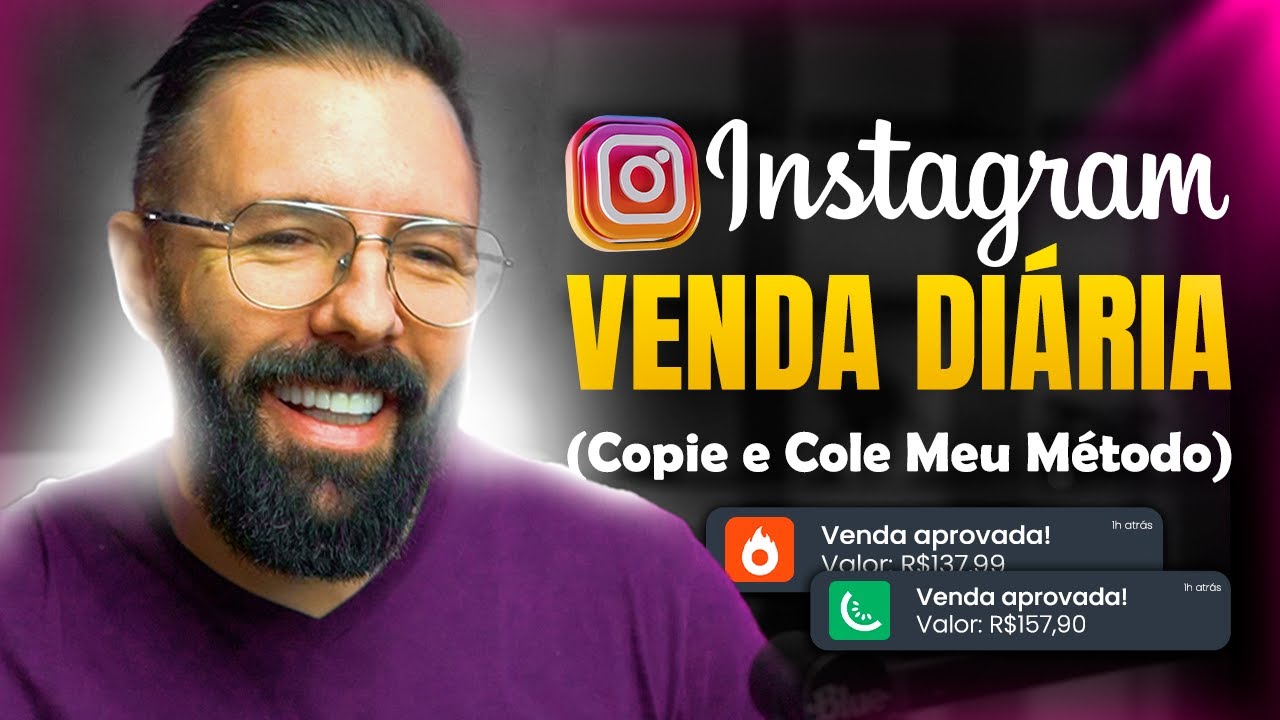 Faça até R$580 Todo Dia Copiando e Colando Minha Estratégia Viral para Instagram