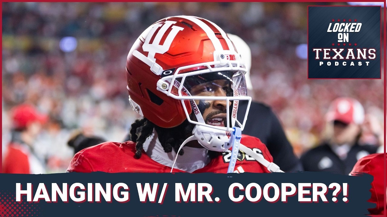 Should Houston Draft Omar Cooper Jr? Texans WR Room Questions Get REAL | Draft Prospects Breakdown