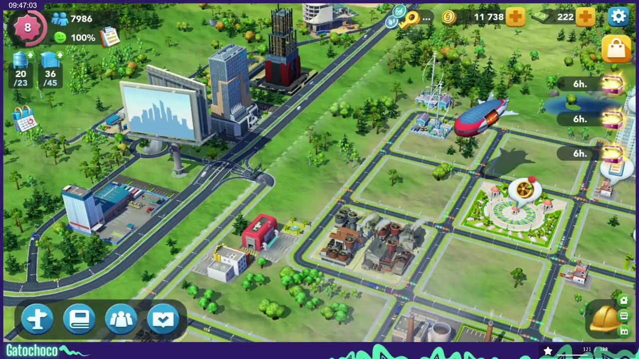 Routine Simcity / Chasse au trésor & upgrade Longvinter - Live 74 pour l'Amour et la Paix🍪