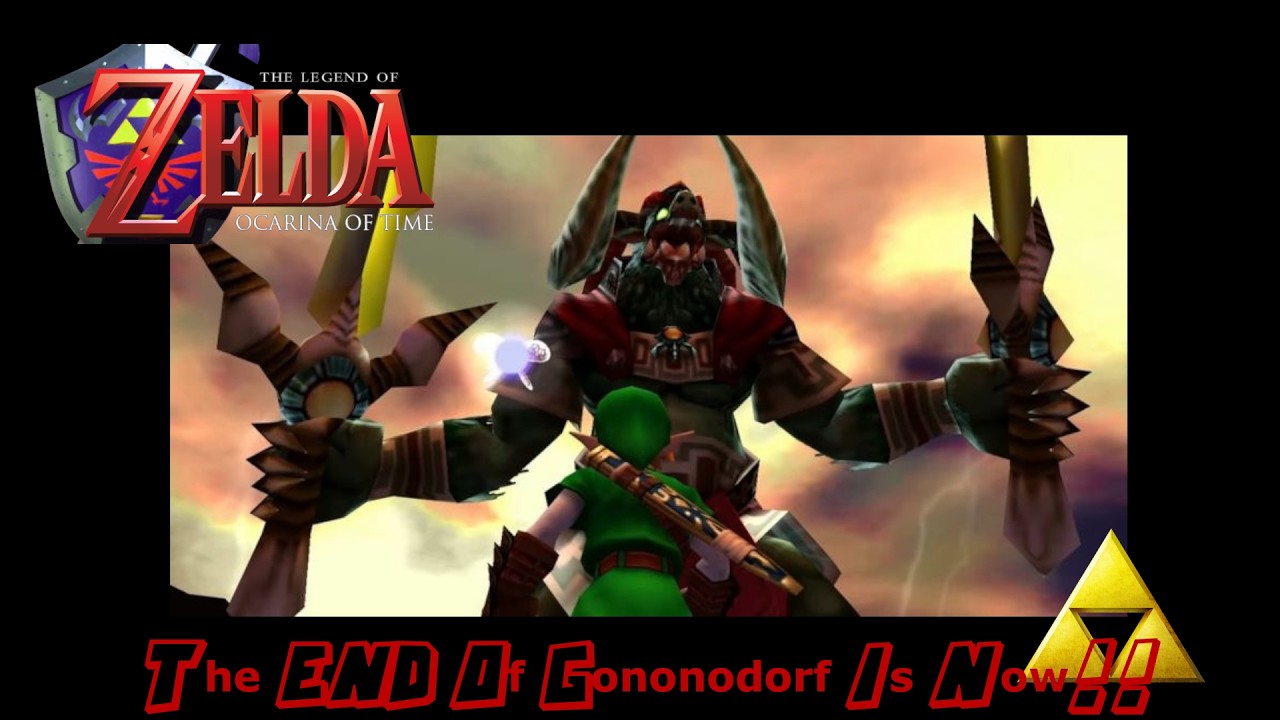 💥Ocarina of Time | The END of Ganonodorf is NOW!!! 🔴