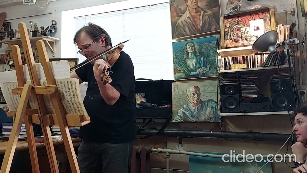 Андрей Решетин - Бах, Партита #2 для скрипки соло, Чакона