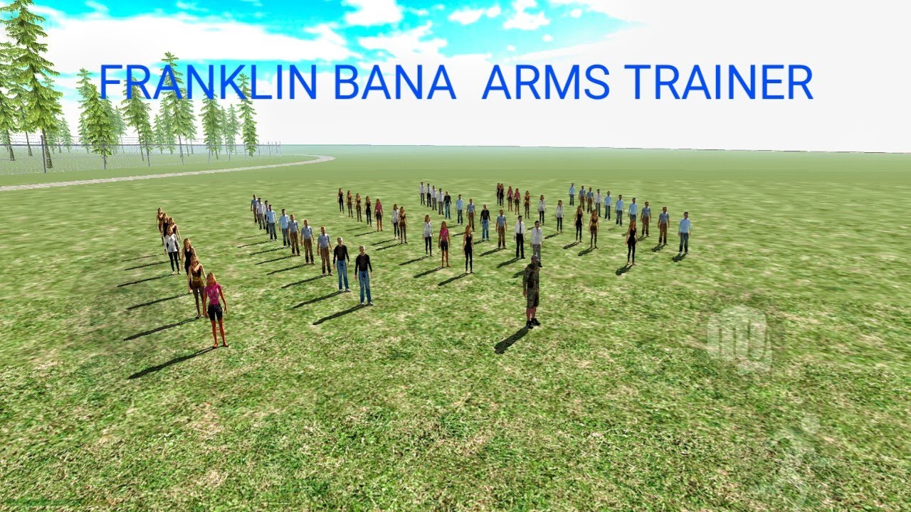 FRANKLIN BANA ARMS TRAINER INDIAN BIKE DRIVING 3D 