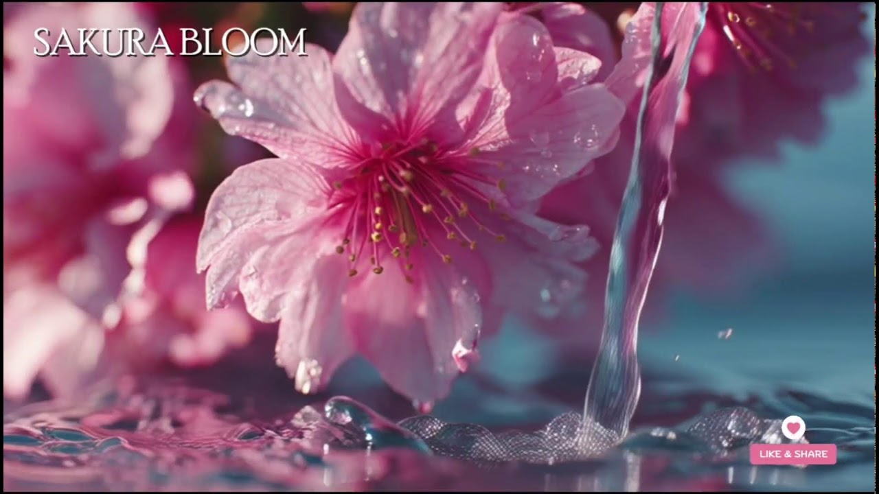 🔴 桜の調べ – 日本庭園の水音と風鈴の癒し | 心を落ち着ける音楽👉 Zen garden + wind chimes vibes.
