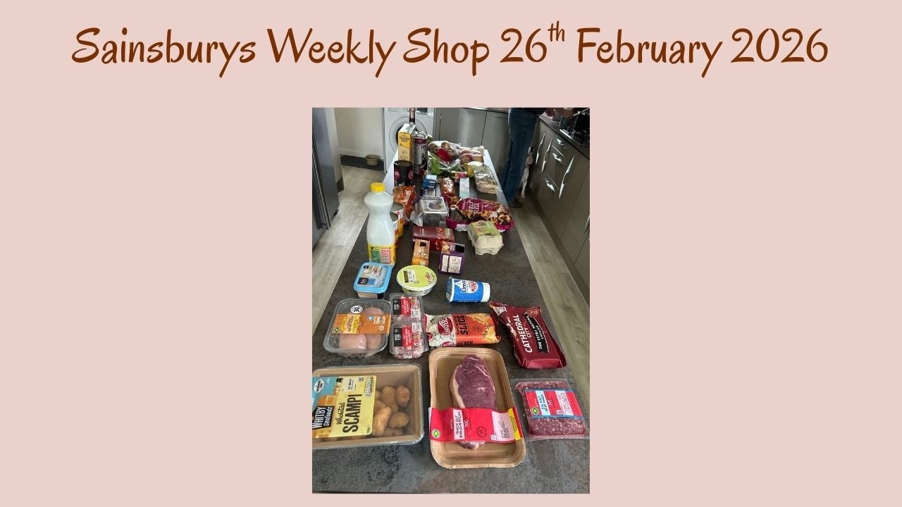 Sainsburys Weekly Shop 26th February 2026