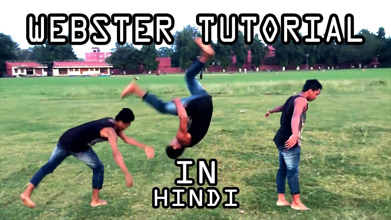 How to webster {one leg frontflip} in HINDI