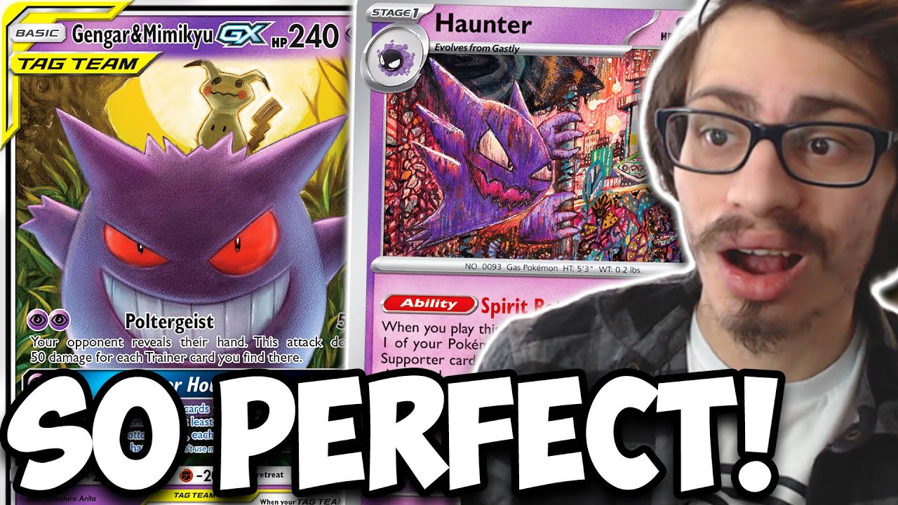 This Gengar Mimikyu GX/Haunter Deck Is Literally PERFECT! Easy OHKO Combo! 151 PTCGL