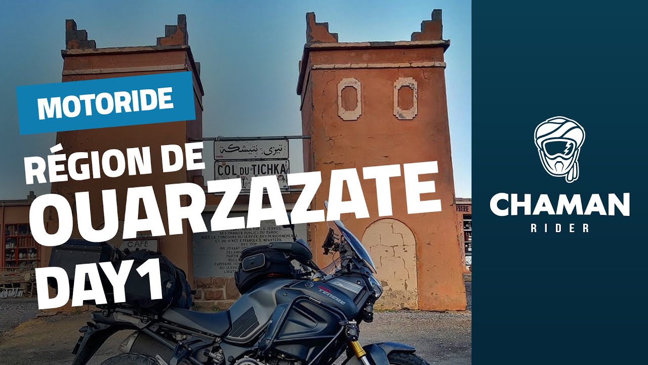 Motoride 014 | Région de Ouarzazate Day 1 | ناحية ورززات اليوم 1 | Moto Maroc