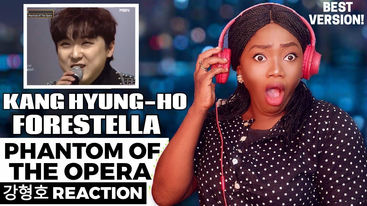 OPERA SINGER REACTS to FORESTELLA 강형호 Kang Hyung Ho - The Phantom of the Opera REACTION😱 | Subtitled