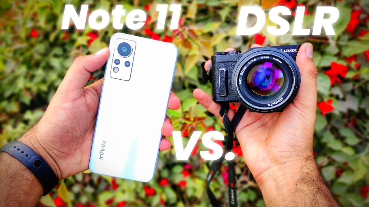 Infinix Note 11 VS DSLR Camera! MIND BLOWING! | Camera Test | Hindi Urdu|