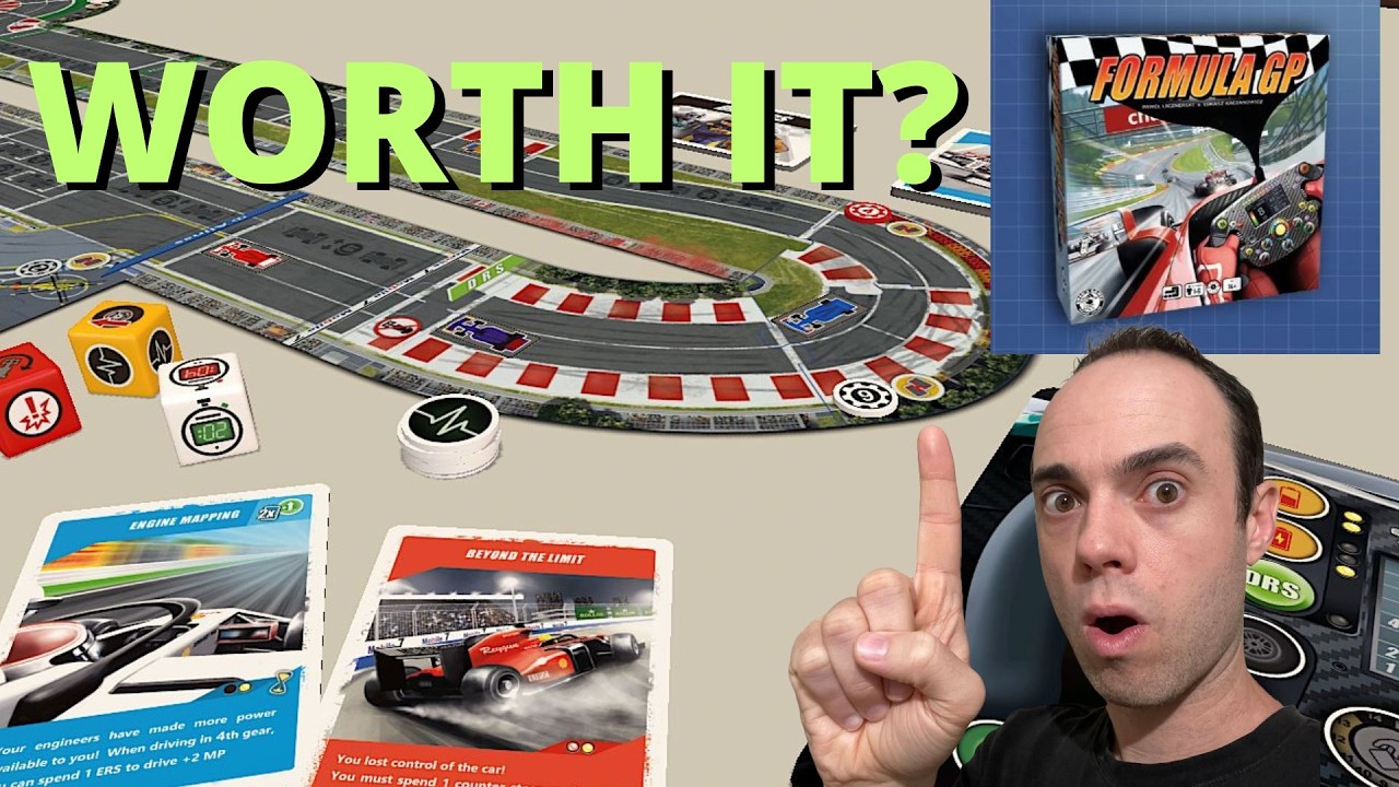 The F1 BOARD GAME we've been ASKING FOR? | Formula GP REVIEW