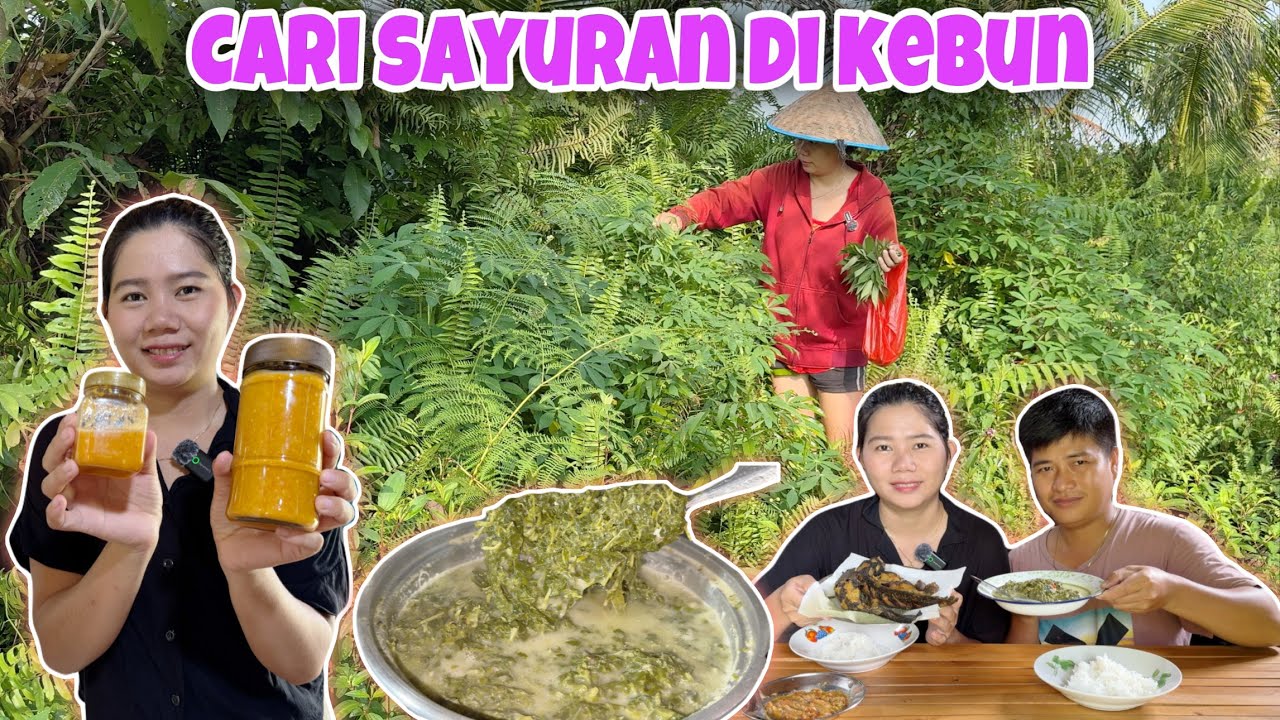 BIKIN SAUS/CABE GILING BUAT STOK DI KULKAS, MASAK DAUN SINGKONG TUMBUK DAN LELE GORENG