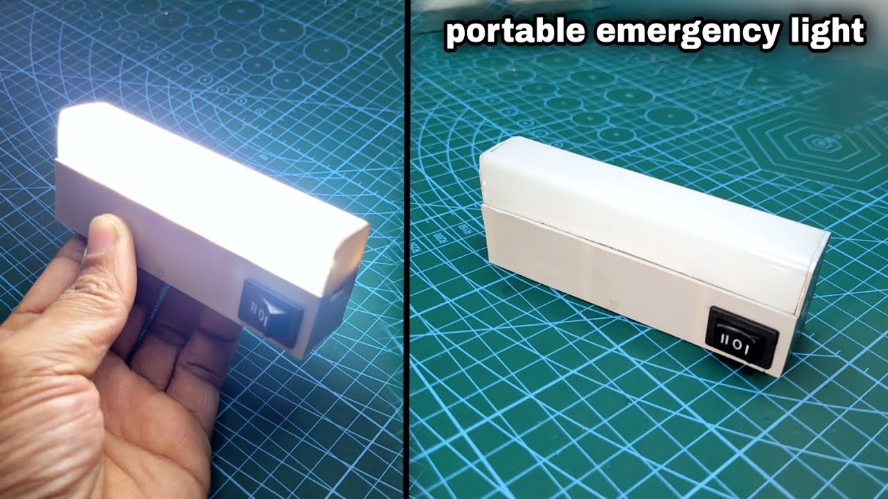 Making an Emergency LIGHT || how to make rechargeable LIGHT at home ||