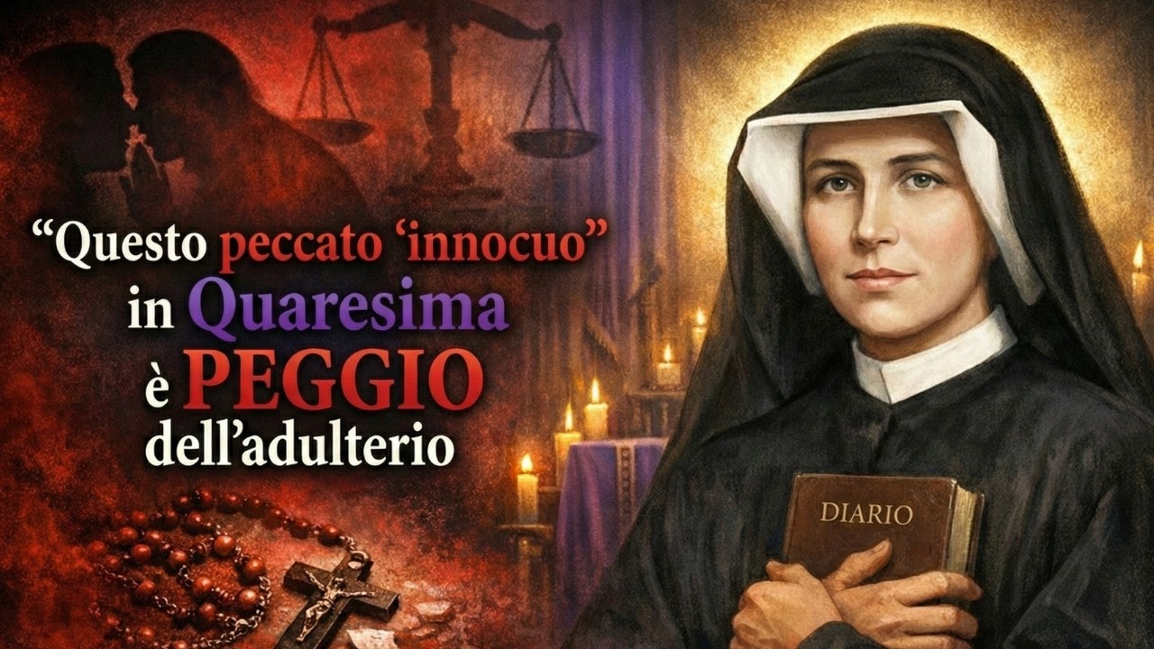 Santa Faustina ha rivelato che questo peccato 