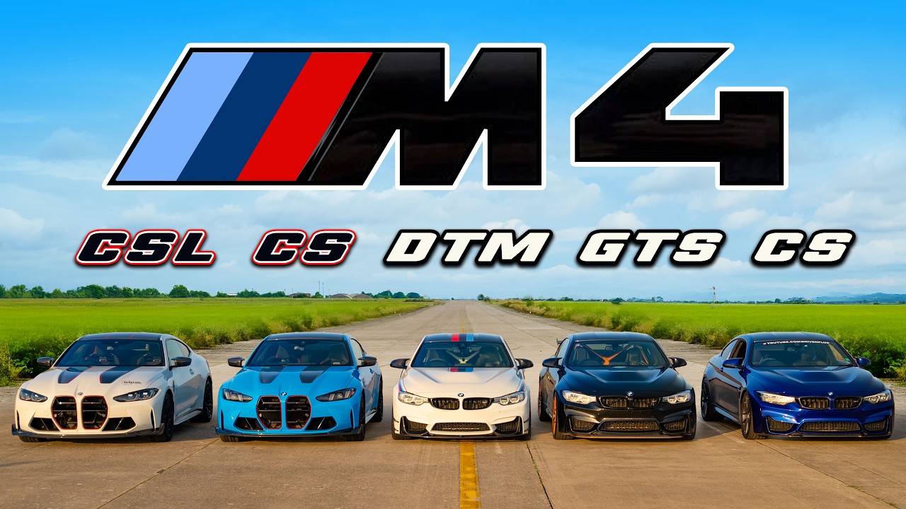 EVERY Special BMW: DRAG RACE!
