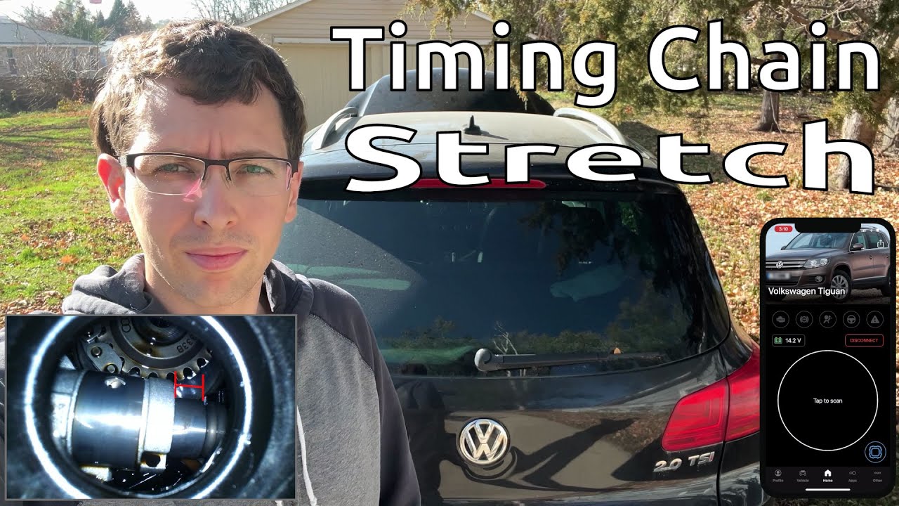 Check Timing Chain Stretch on 2.0T TSI VW/Audi Engines - OBDeleven Scanner + Inspection Plug view