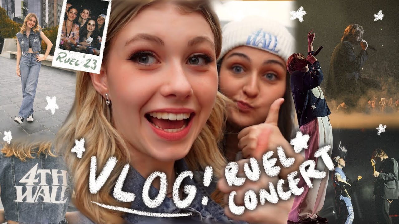 VLOG!! I saw my favourite artist live!!! (RUEL 4th wall vlog)