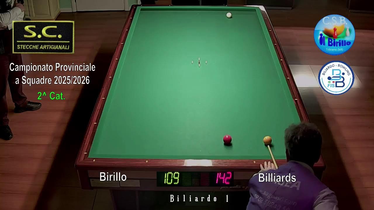 CSB Il Birillo - Campionato 2^ e 3^ Categotia - 30 gennaio 2026