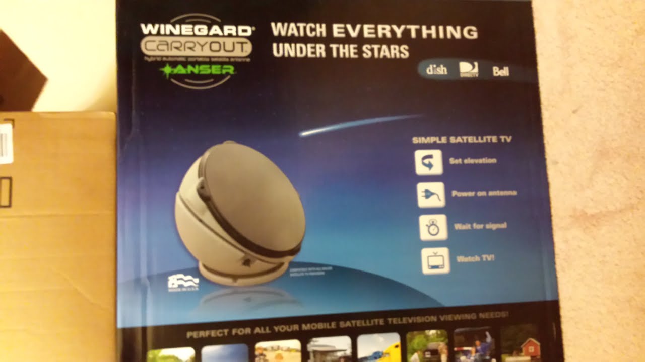 How to Set-Up Winegard Anser Satellite Dish (DirecTV)