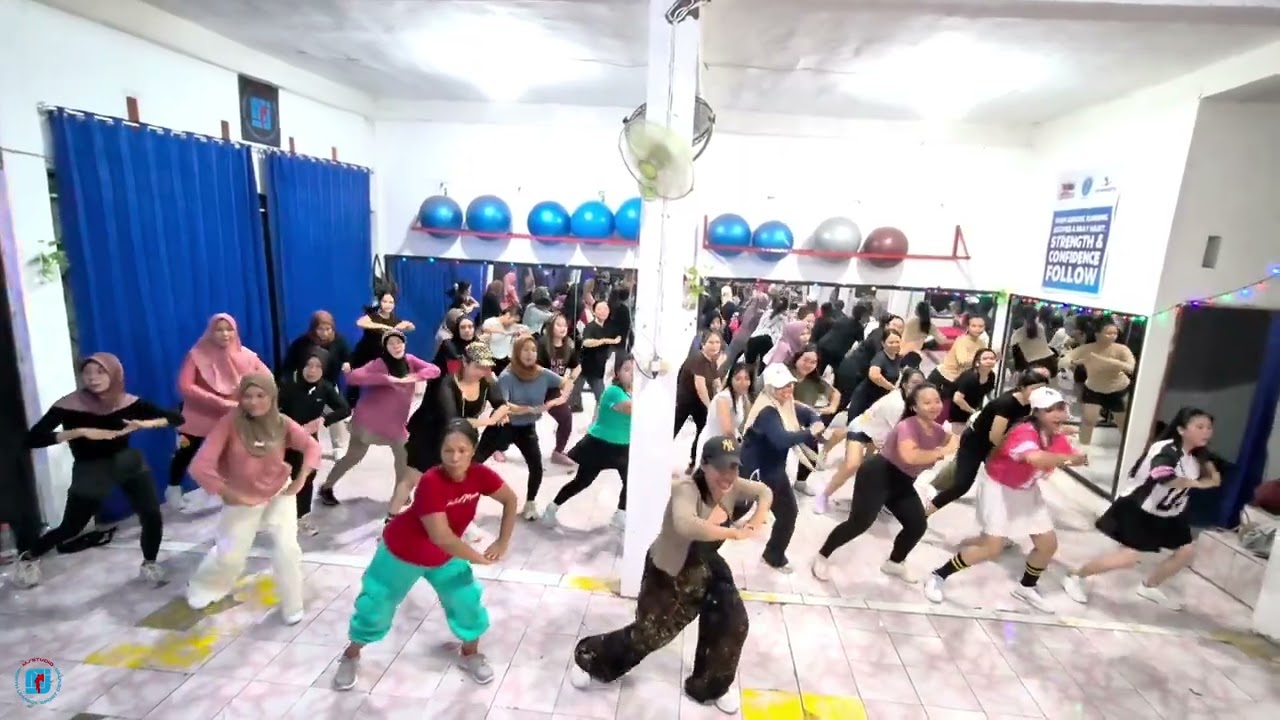 Paid to exist - DRDVIX | CH by Zin Novimega Mix Instr. Yayuk | FitDance Class | MJ's North Lombok 🇮🇩