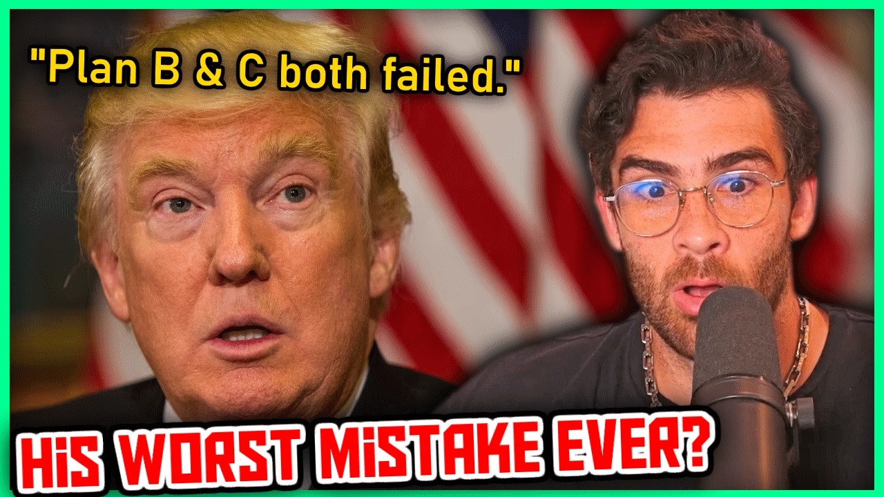 Trump Goes On DESPERATE Media Blitz to Defend Failing War | Hasanabi Reacts