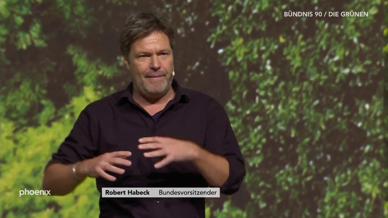 Gr&uuml;ne: Er&ouml;ffnungsrede von Robert Habeck (Bundesvorsitzender) in Bielefeld