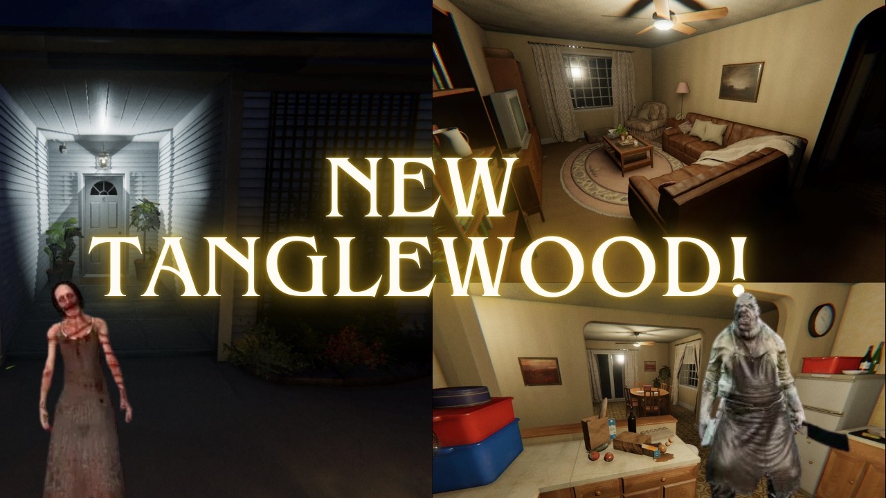 My FIRST GAME on the NEW TANGLEWOOD! - Phasmophobia