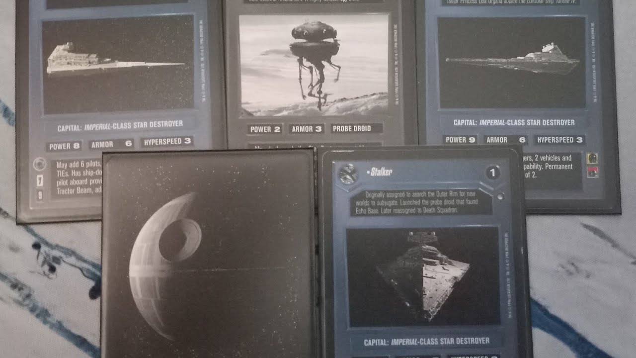 Star Wars CCG Premiere-Hoth Big Blue Starships Deck SWCCG