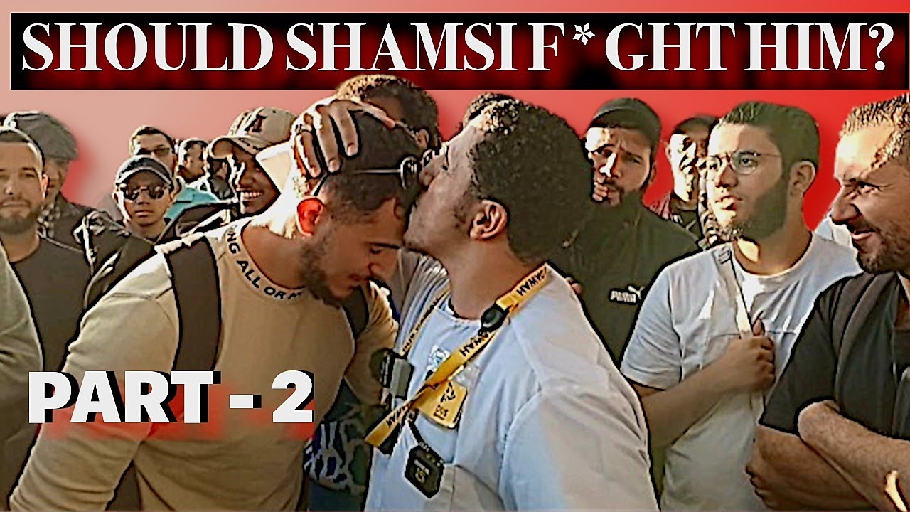 Should Shamsi F*ght or Kiss Him?! Shamsi Speaker's corner